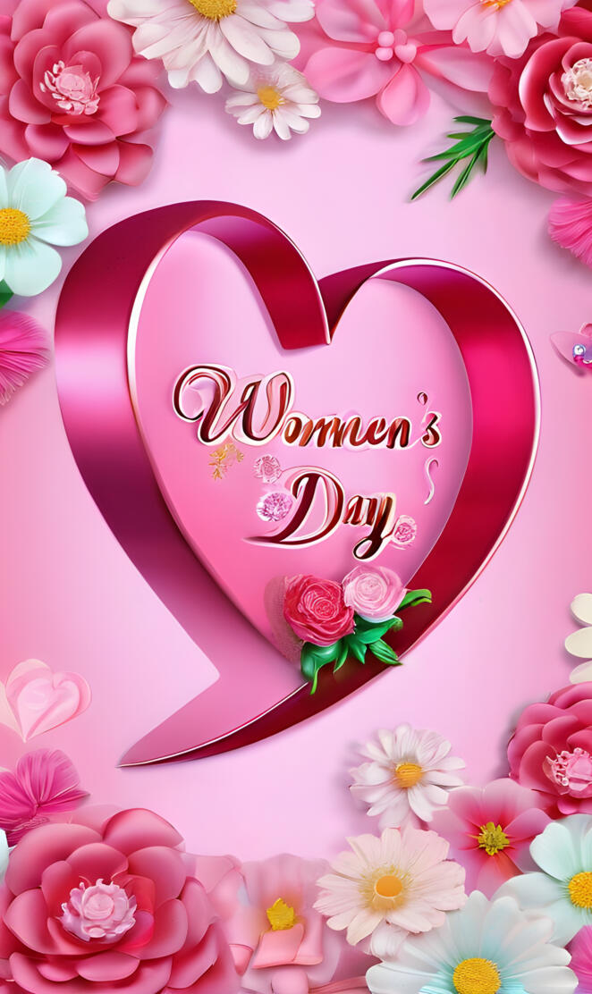 a heart shaped cake with flowers on it