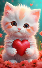 a cat with its mouth open