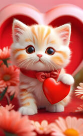 a cat wearing a santa hat