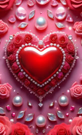 lovely heart ❤️💜