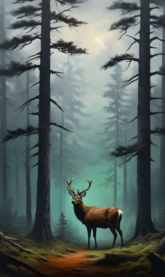 Deer in Forest