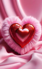 a pink rose with a pink center