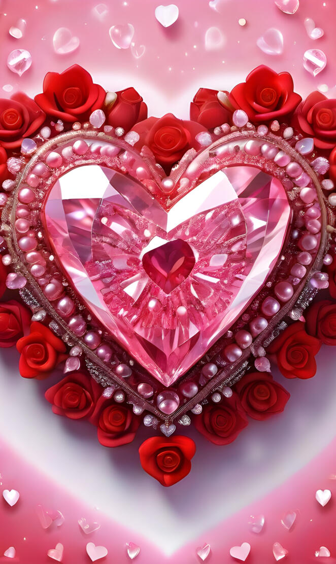 lovely heart ❤️💜