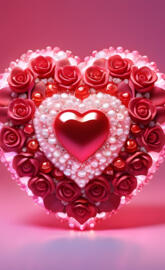 lovely heart ❤️💜