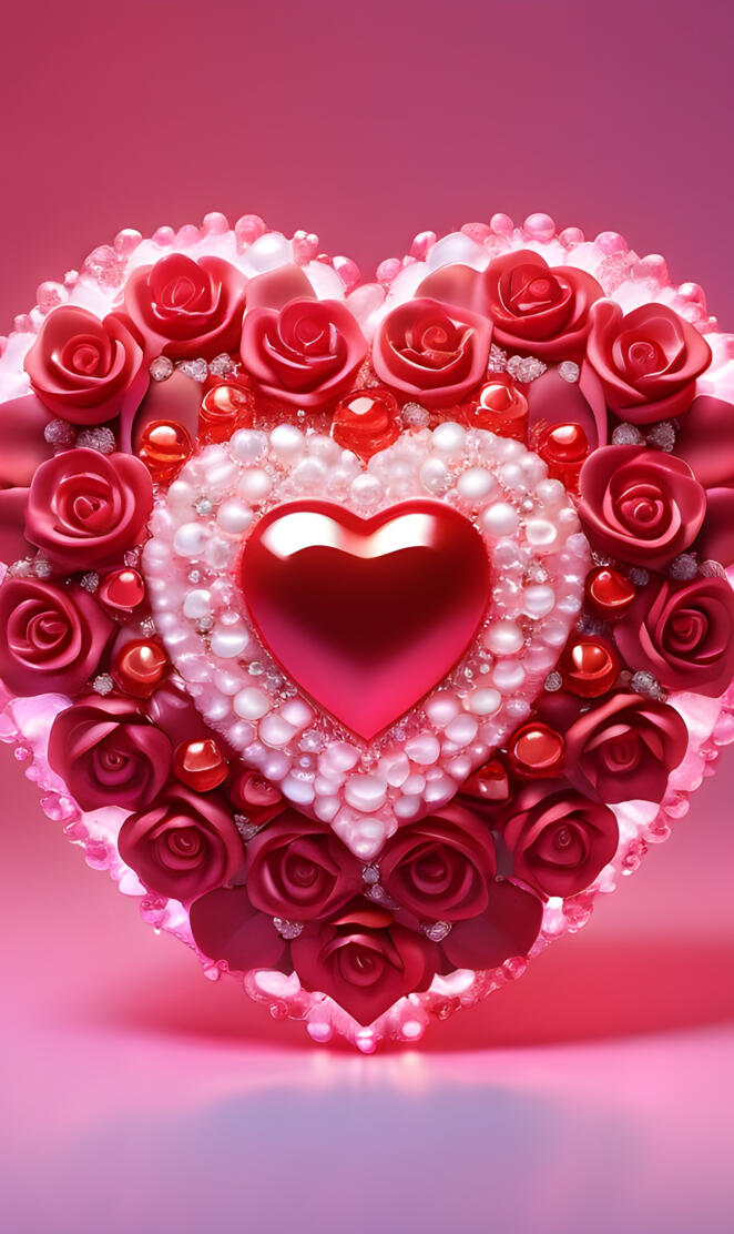 lovely heart ❤️💜