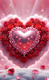 lovely heart ❤️💜