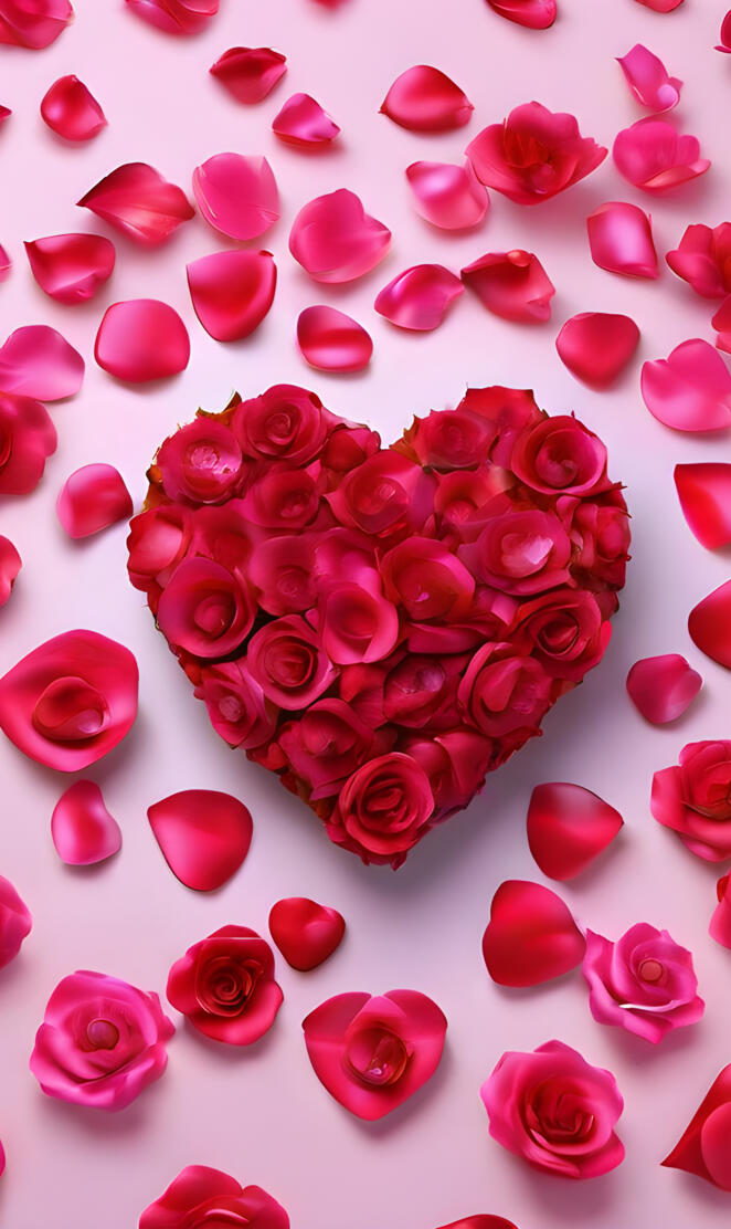 a group of red roses