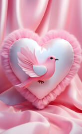 a pink and white snake