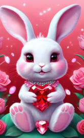 cute rabbit 🐇🐇🐇