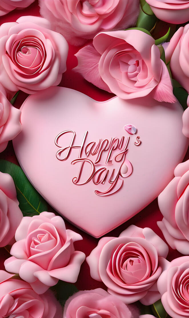 a bouquet of pink roses