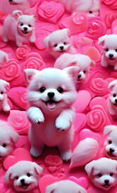 cute pom puppies