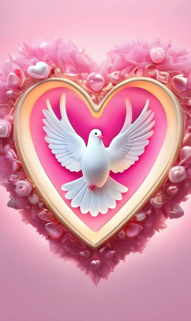 a cake with a bird on it