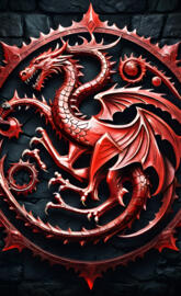 GOT - House Targaryen (Red)