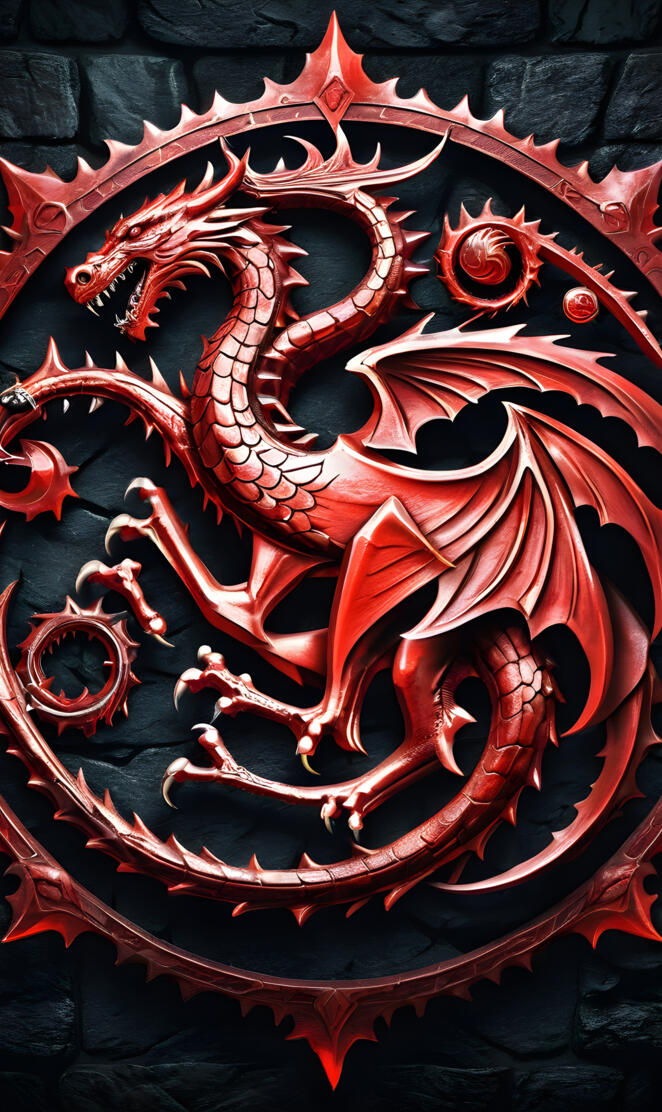 GOT - House Targaryen (Red)