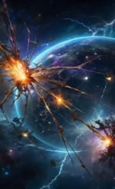 fireworks in the sky