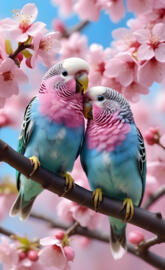 Cute Parakeets