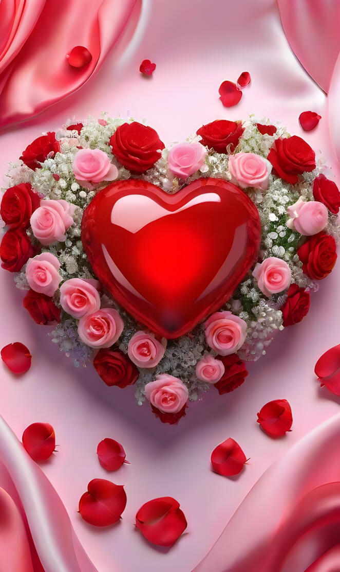 a cake with roses on it