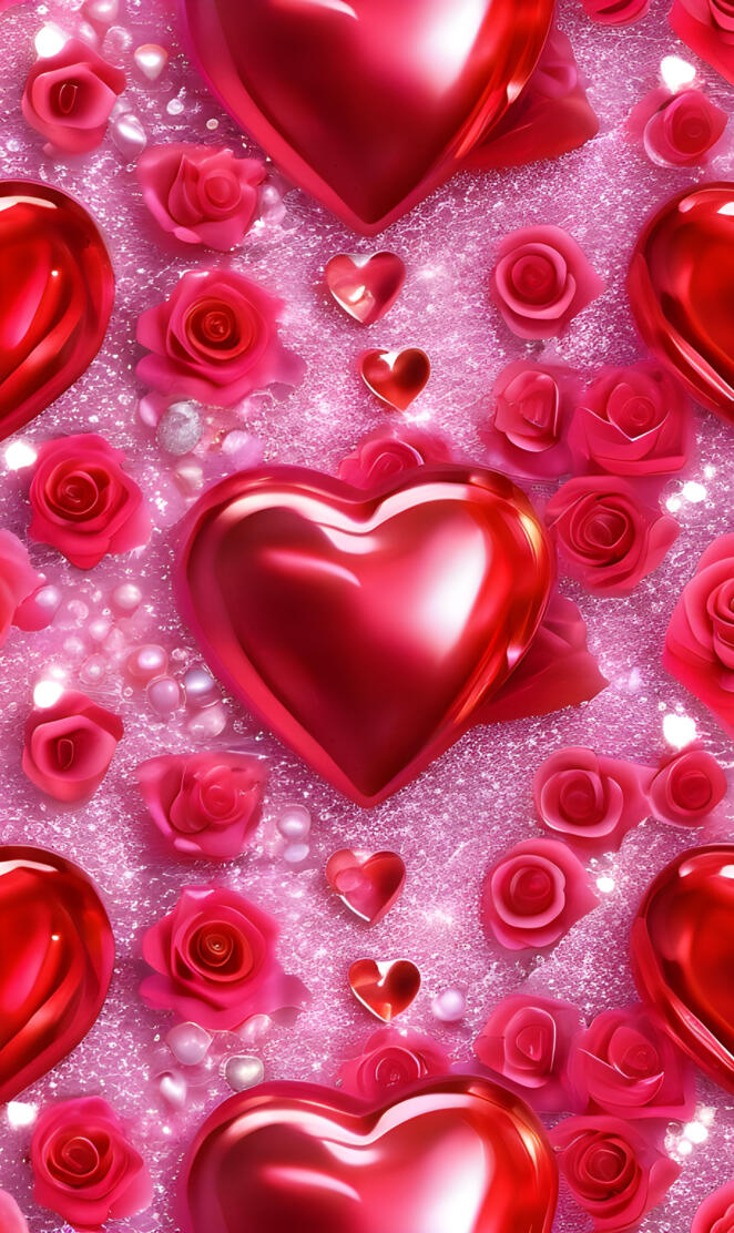 lovely heart ❤️💜