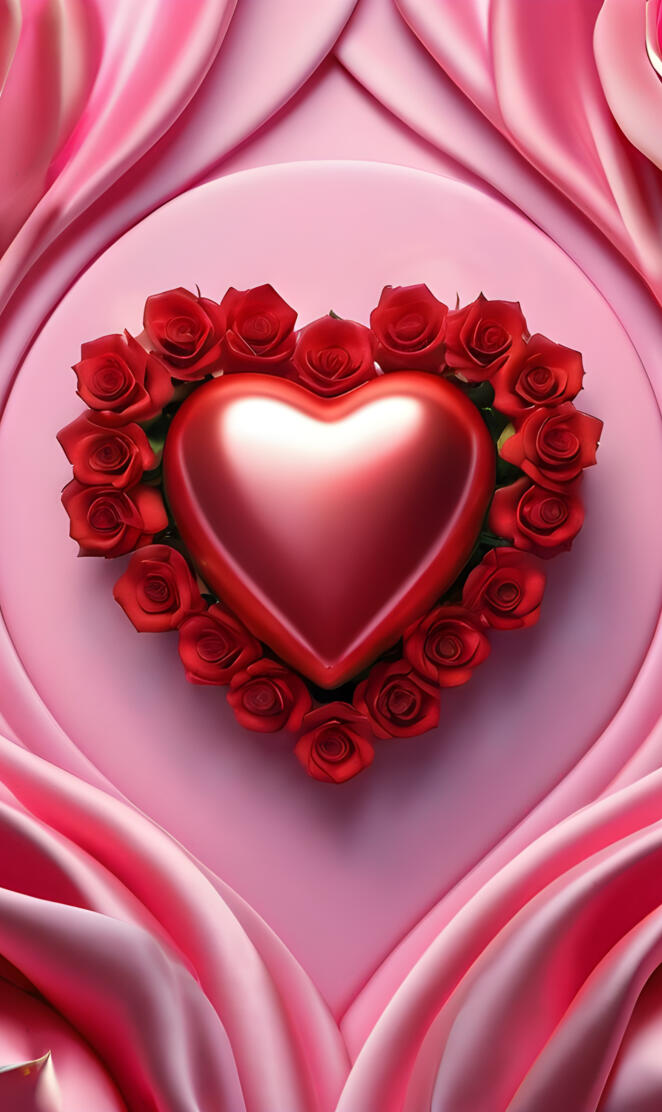 a pink flower with a ring