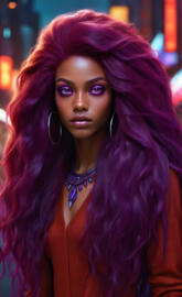 A siren in human form