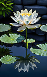 lotus reflection
