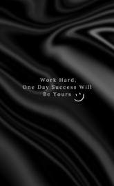 Motivational Qoute Work Hard , success will be yours