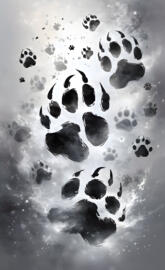 fragmented paws