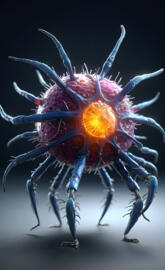 Interstellar microbes