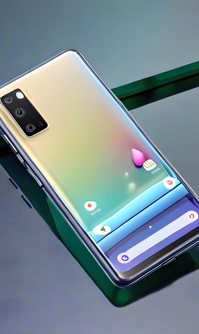 a cell phone on a table