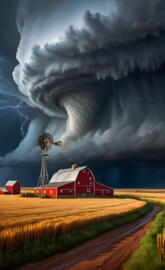 Tornado on The Plains