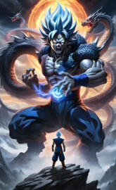 transformation Goku shenron