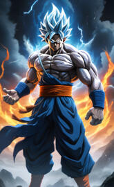 samurai jack goku transformed