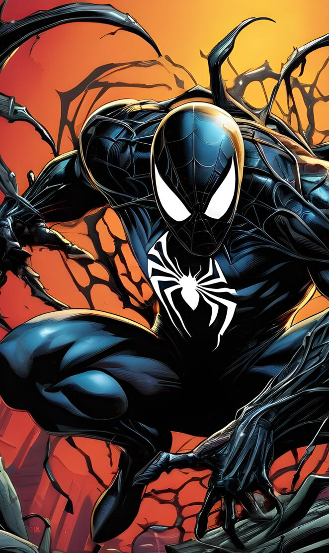 Black Suit Spiderman