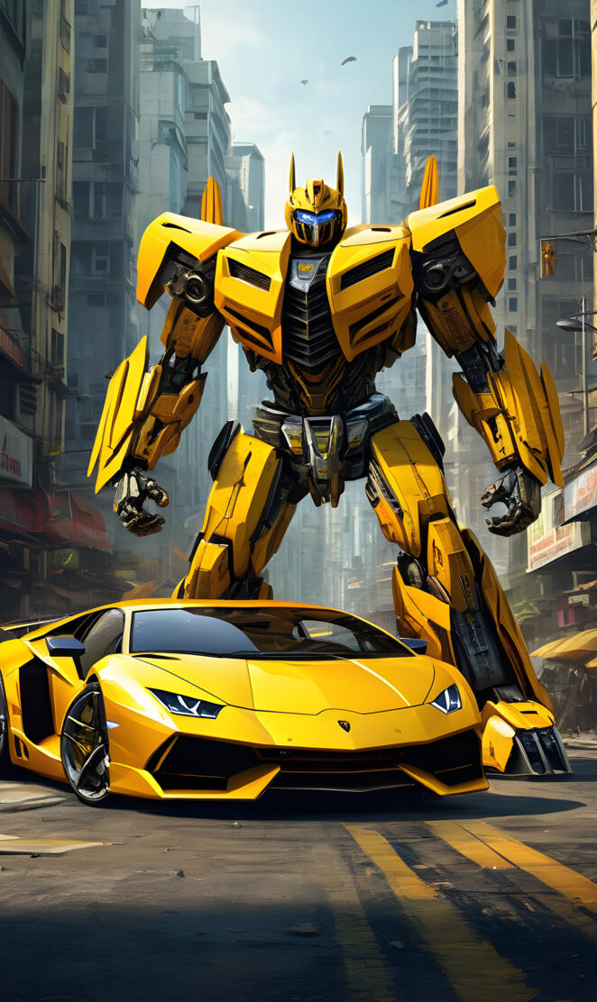 Yellow Lamborghini Transformers Sunstreak Transformers Autobots