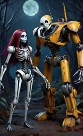 a couple of people in clothing