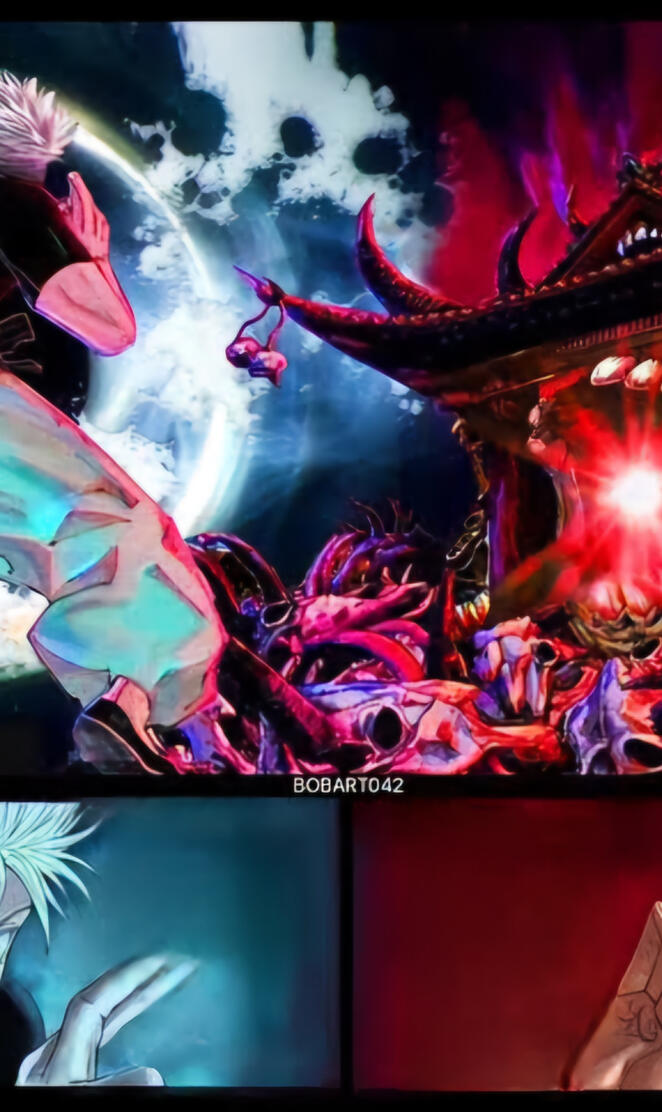 Gojo vs Suku - Domain Expansion