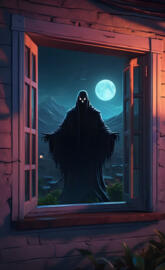 a Shadows figure looking at You!