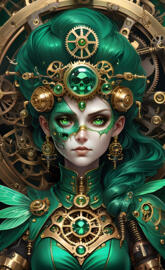 I love green/ steampunk