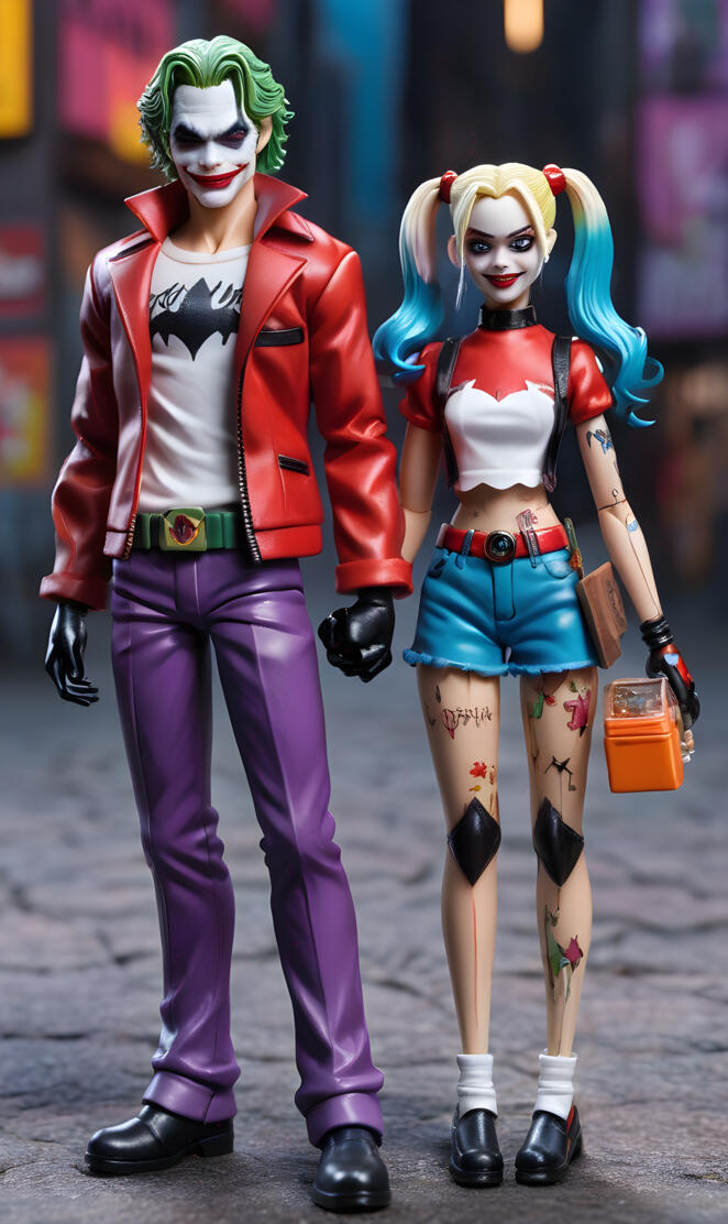 Harley and joker