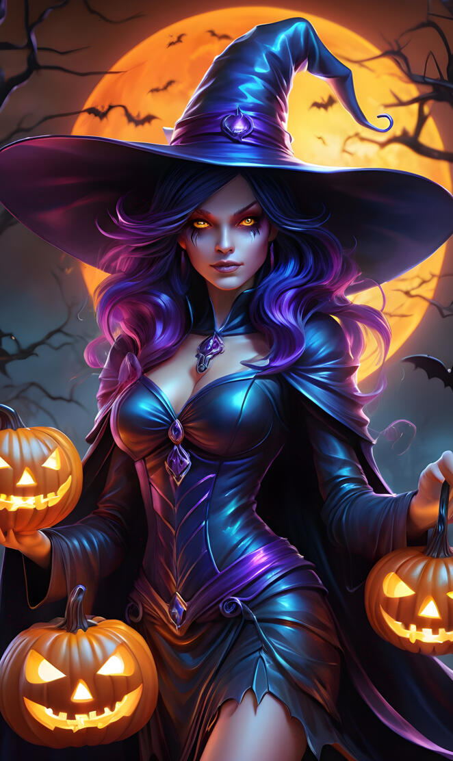 Halloween witch