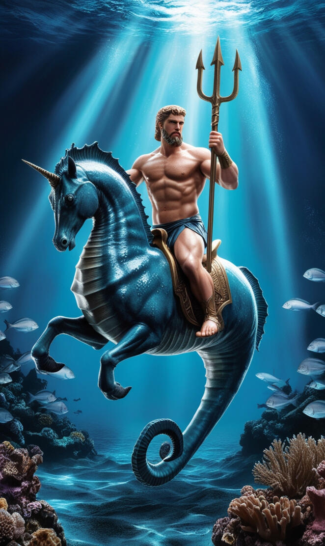 Poseidon on a Hippocampus