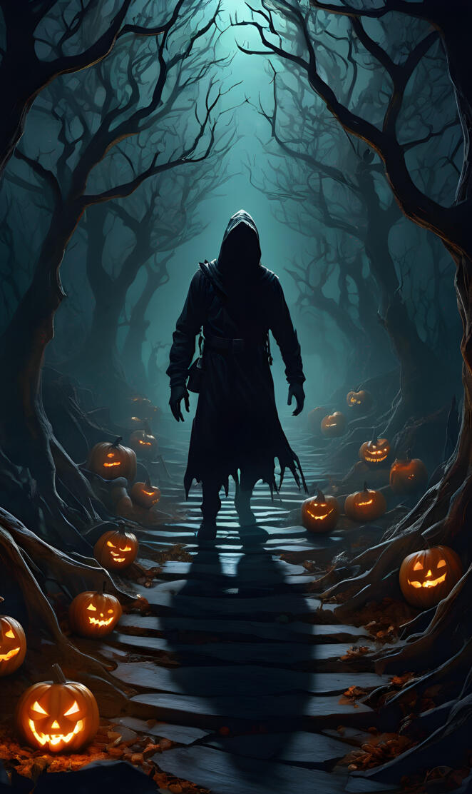 Happy Halloween. Are You Brave?
Fight or Run! Your Choice? My Creation