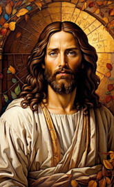 IIncredible attention to detail showcases the iconic figure of Jesus