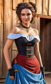 Wild West doll