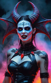 a person wearing a garment