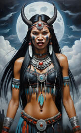 Vampire Demon, Pocahontas, Halloween