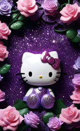hello Kitty, lilac
