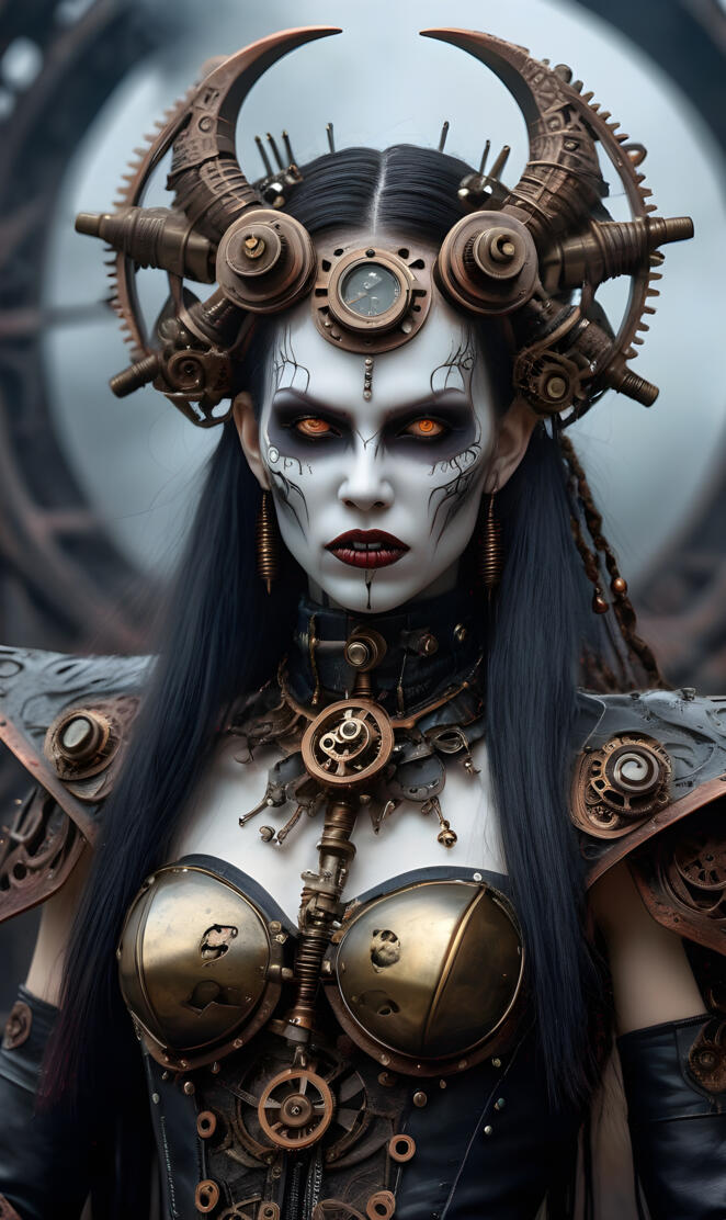 vampire demon queen/steampunk