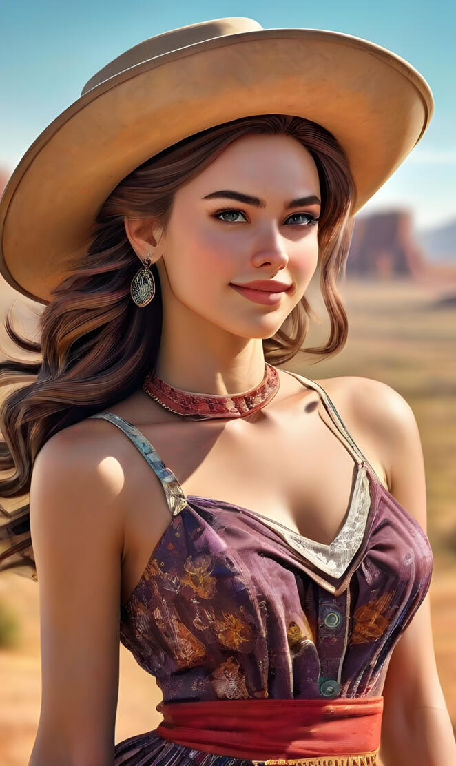 Wild West doll
