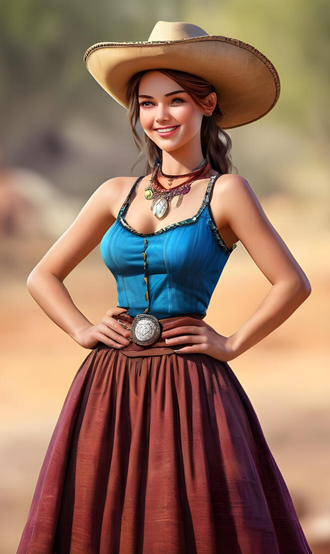 Wild West doll